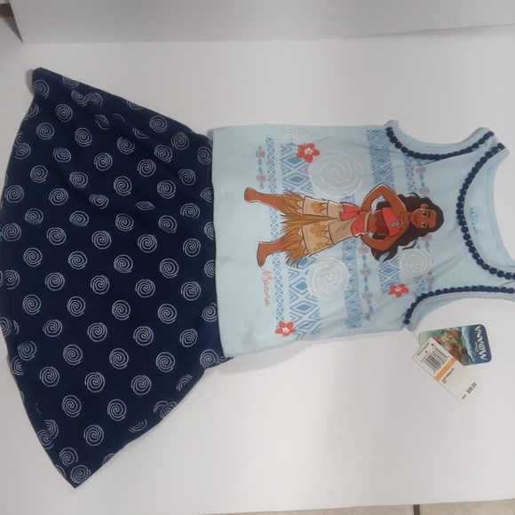 Disney Moana girl set size 6X - Picture 4 of 10